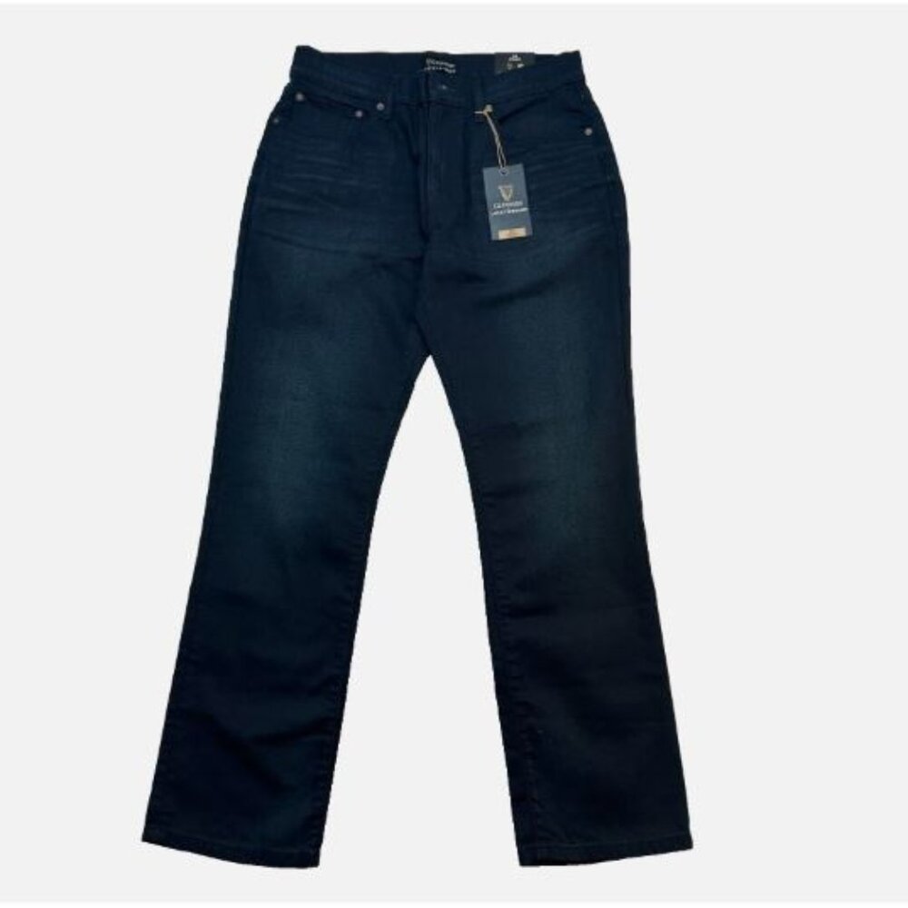 Lucky Brand W31 L32 Guinness 223 Straight Fit Men's Jeans Dark Blue New